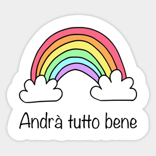 Andrà tutto bene Sticker